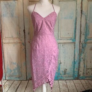 Lovers + Friends cross cross back dress